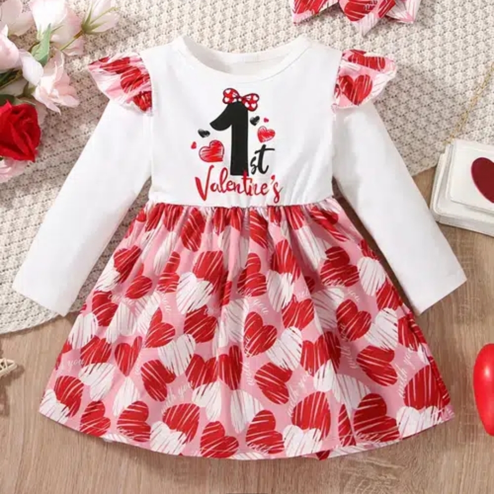 My first valentine dress